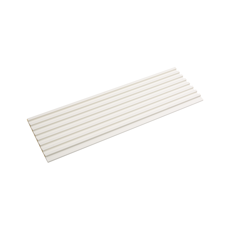 Pannello murale di rivestimento minimalista 3D WPC