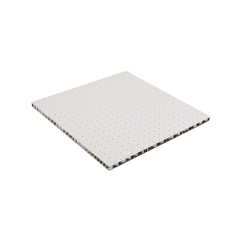 Pannelli a nido d'ape perforati con struttura stabile e fonoassorbente