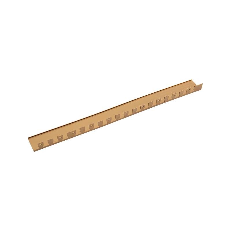 Profili decorativi in ​​alluminio eleganti, compatti e facili da usare